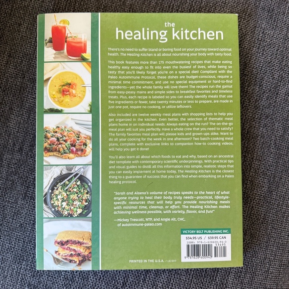 The Healing Kitchen Quick and Easy Paleo Cookbook - Picture 2 of 2